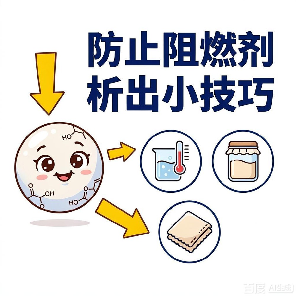 如何防止阻燃剂析出的？ CN126-S